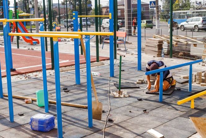 На розробку проекту двох спортивних майданчиків у Полтаві витратили 110 тисяч